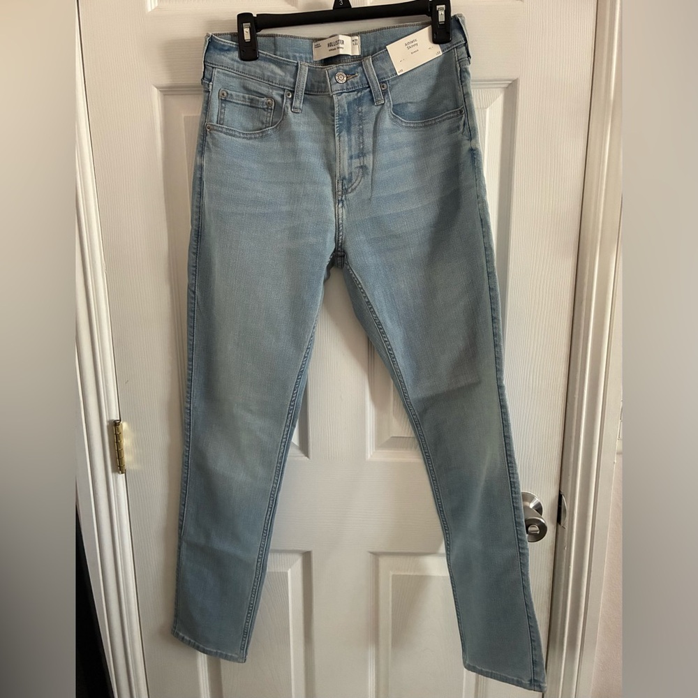 Hollister Women's Light Blue Skinny Jeans